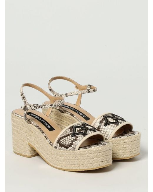 Sergio Rossi Natural Schuhe Damen