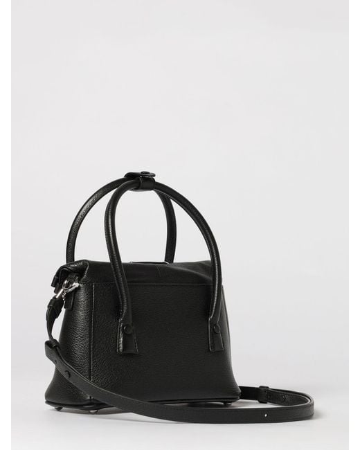 Maison Margiela Black 5Ac East West Grained Leather Bag