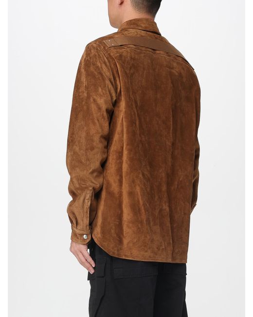 Rick Owens Mantel Herren in Brown für Herren