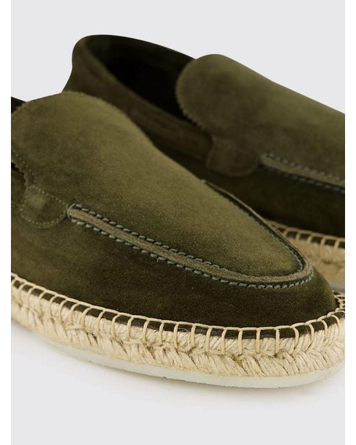 Aurélien Green Seaside Suede Espadrilles for men