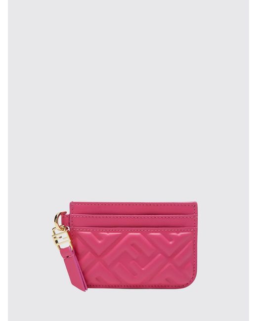 Fendi Pink Credit Card Holder