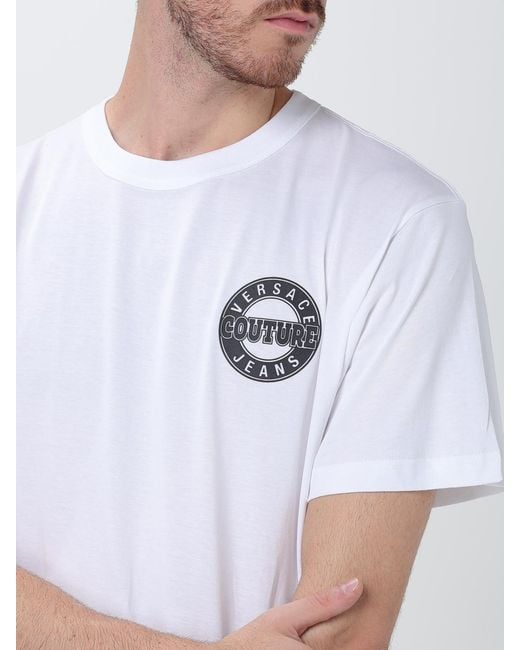 Versace Jeans Couture White T-Shirt for men
