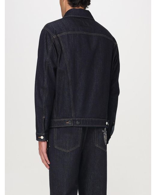 Fendi Blue Crest Jacket for men