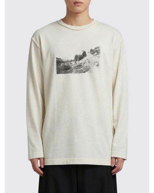 Jacquemus Gray Cotton Crew-Neck T-Shirt With Graphic Print for men