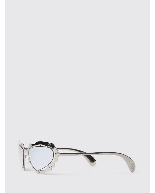 CAMPERLAB White Nopea Recycled Steel Sunglasses