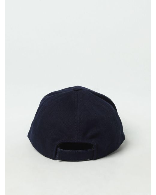 Cappello in cotone con logo di Isabel Marant in Blue da Uomo