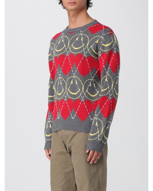 Pull Homme Moschino Couture pour homme en coloris Red