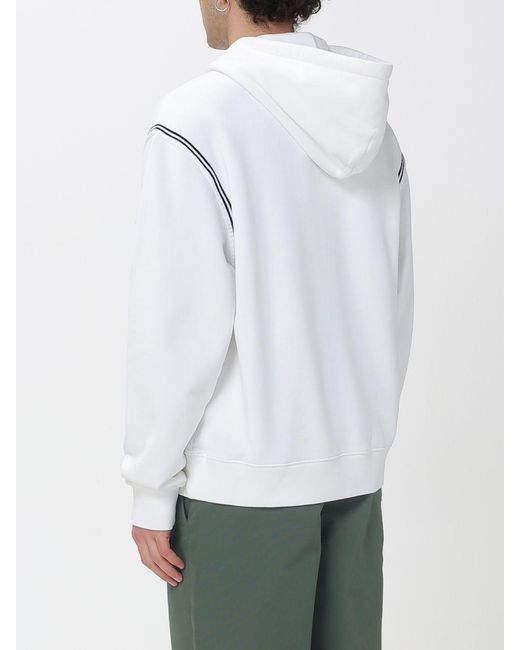 KENZO Gray Cotton Hoodie With Boke Flower 2.0 for men