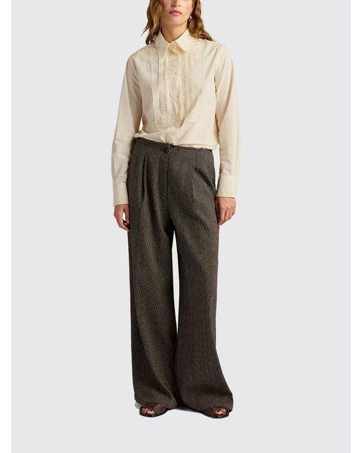 Momoní Brown Momon&Igrave Trousers