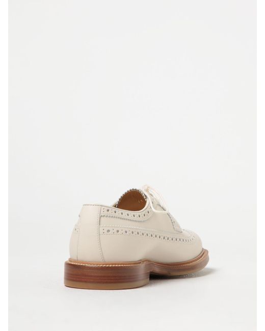 Mens white brogues shoes clearance