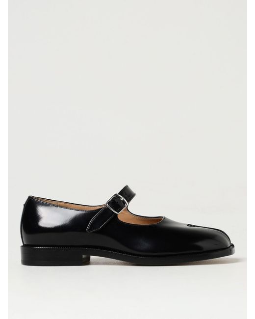 Maison Margiela Black Flat Shoes