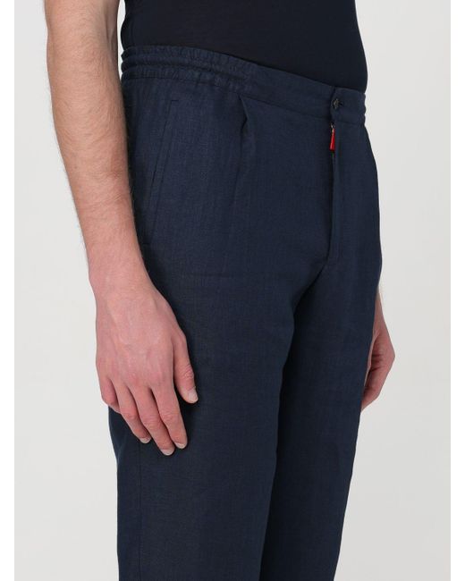 Pantalon Kiton pour homme en coloris Blue