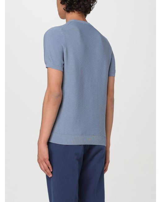 Camiseta Drumohr de hombre de color Blue