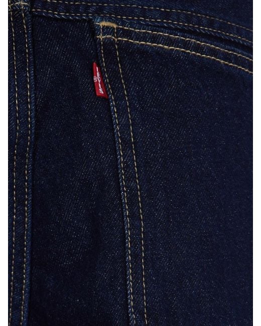 Levi's Blue Baggy Cotton Denim Jeans