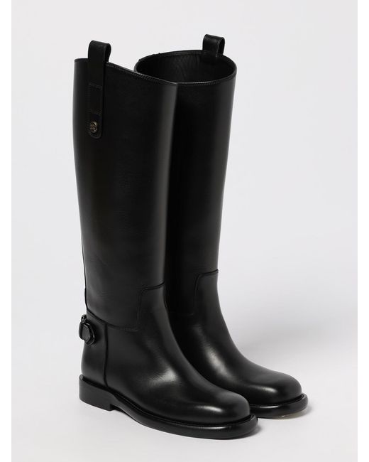 Burberry Black Boots