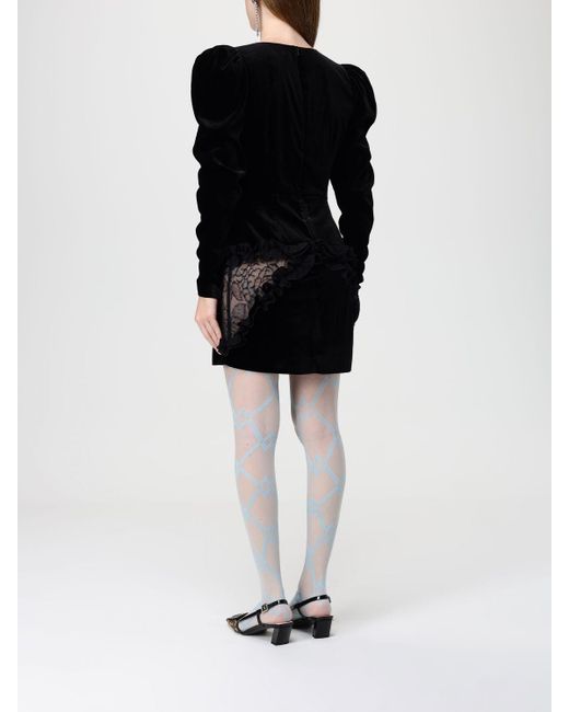 Alessandra Rich Black Dress