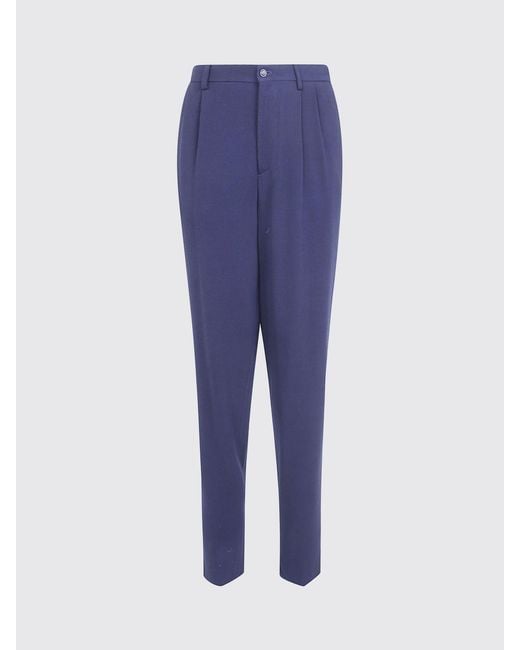 Giorgio Armani Blue Pants for men