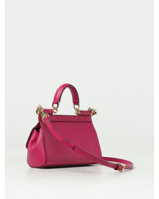 Bolso de mano Dolce & Gabbana de color Pink