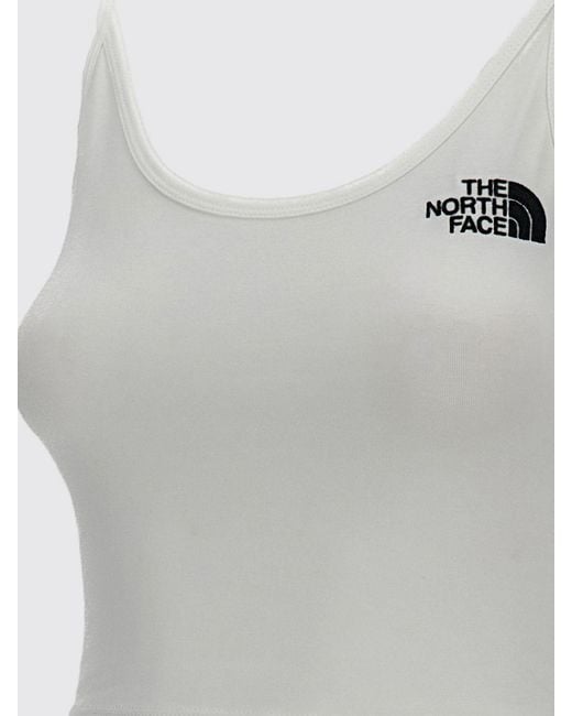The North Face Blue Basic Stretch Cotton Tank Top