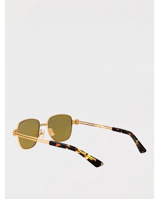 Bottega Veneta Metallic Metal Sunglasses for men