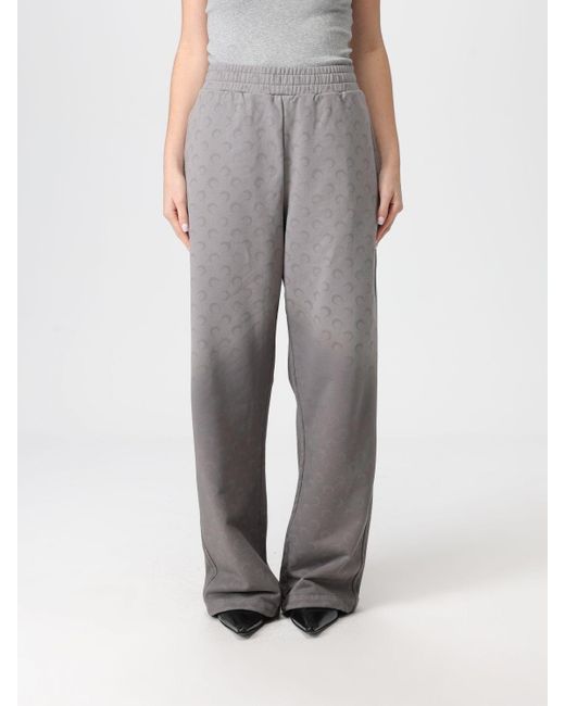 MARINE SERRE Gray Pants