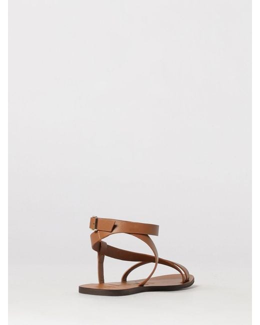 Manebí Brown Heeled Sandal