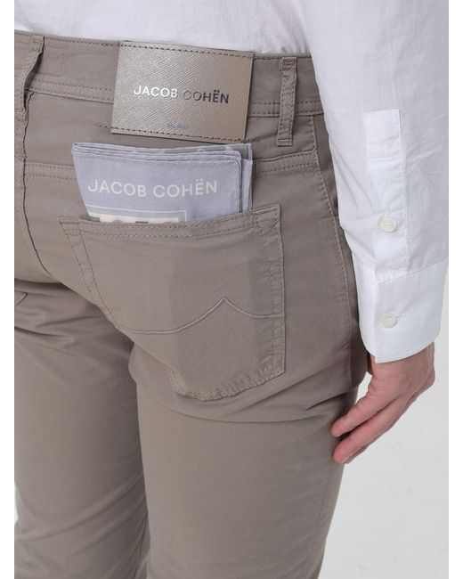 Jacob Cohen Gray Slim Fit Denim Jeans for men