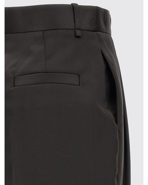 Elisabetta Franchi Black Mid-Rise Skinny Fit Tailored Trousers