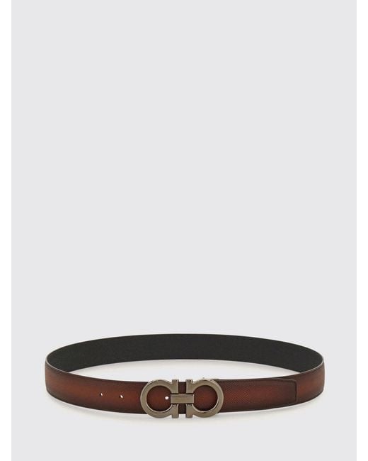 Ferragamo White Belt for men