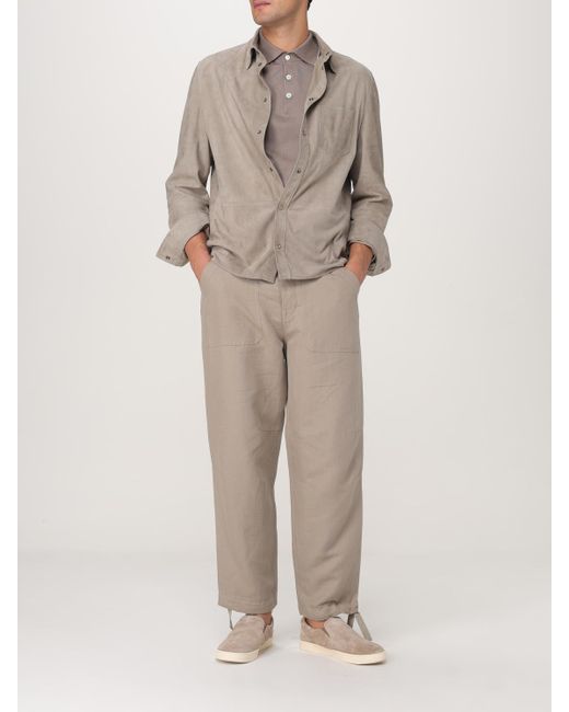 Brunello Cucinelli Hose Herren in Natural für Herren