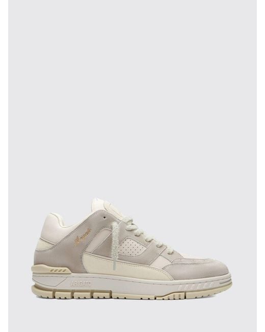 Axel Arigato White Area Lo Suede Sneakers for men