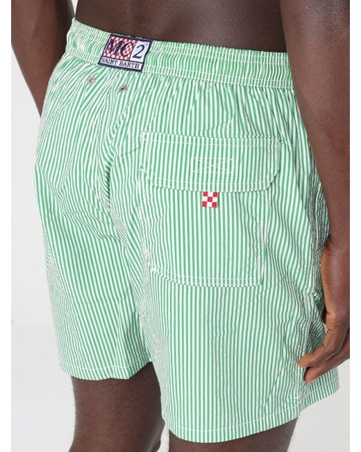 Mc2 Saint Barth Bademode Herren in Green für Herren