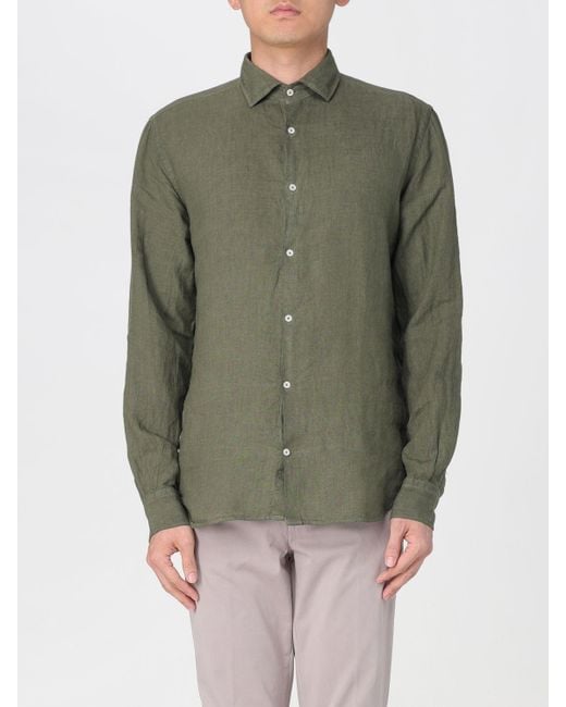 Brooksfield Green Shirt for men