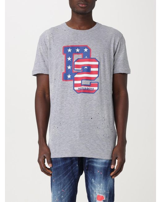 DSquared² Gray T-shirt for men
