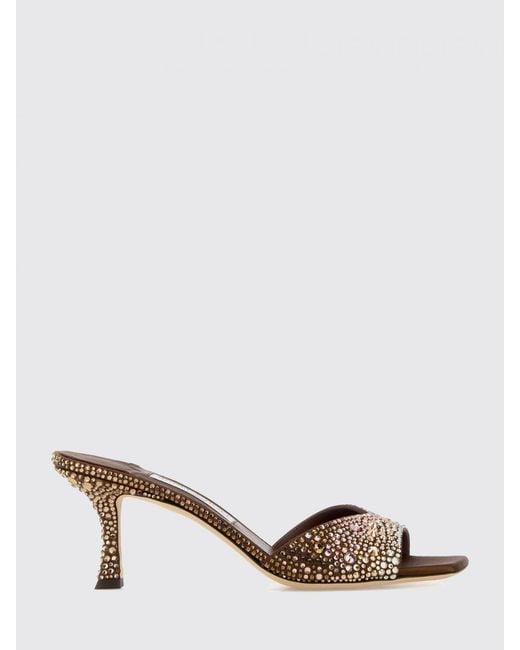 Jimmy Choo Natural Heeled Sandal