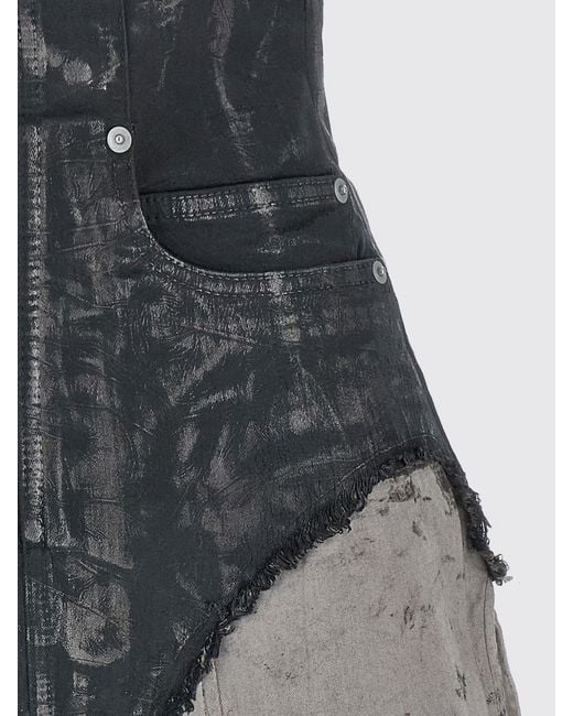 Rick Owens Multicolor Cotton Short Shorts