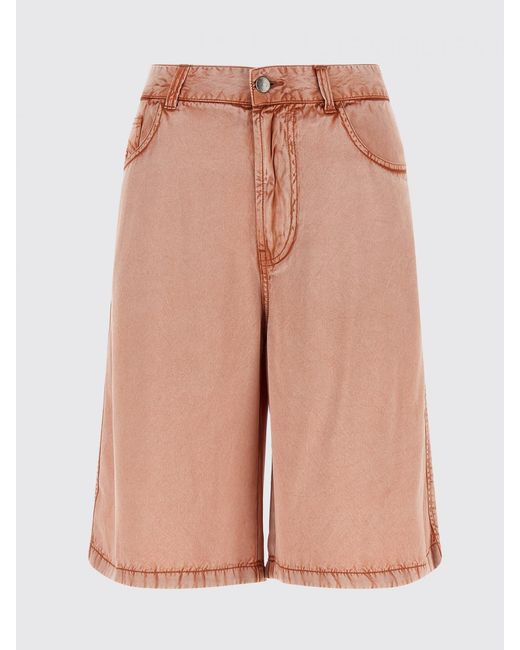 DIESEL Natural Washed Effect 5-Pocket Denim Shorts