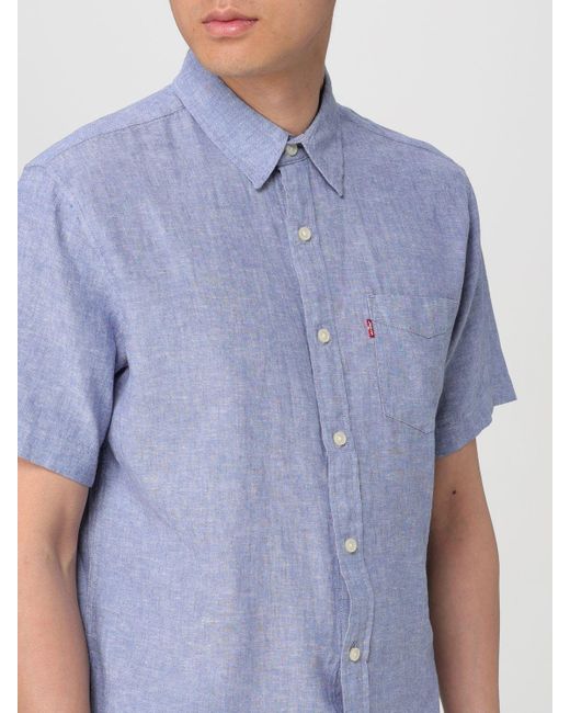 Levi's Blue Shirt for men