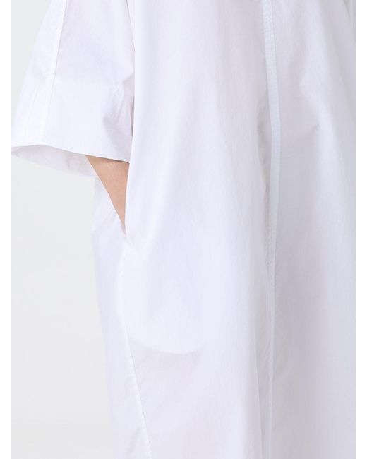 Filippa K White Cotton Poplin Caftan Dress