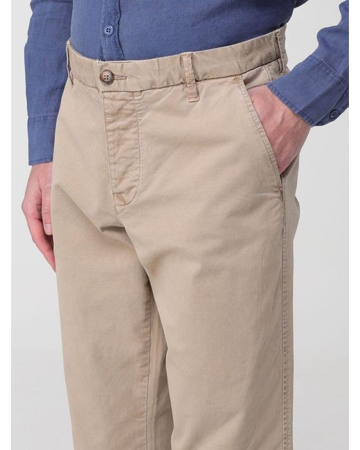 Blauer Blue Stretch Cotton Chino Trousers for men