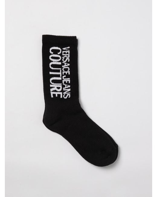 Versace Jeans Couture Black Socks
