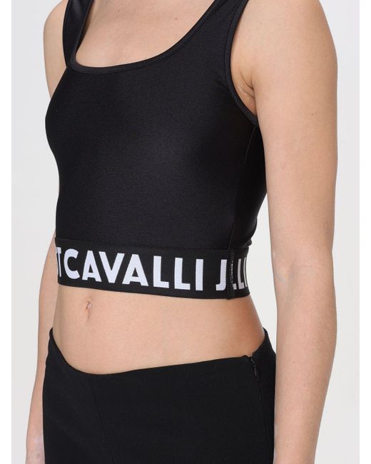Top Just Cavalli en coloris Black