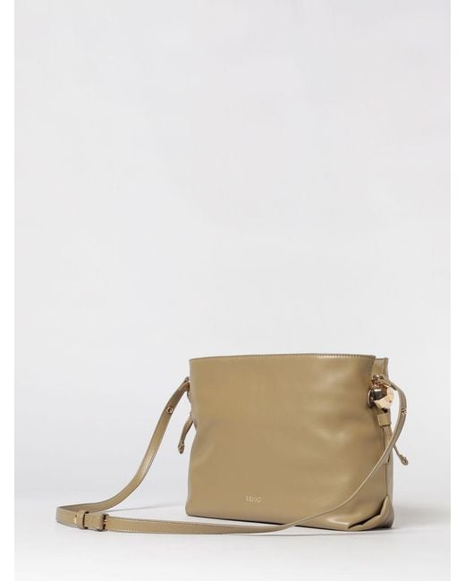 Liu Jo Natural Riccy Synthetic Leather Bag