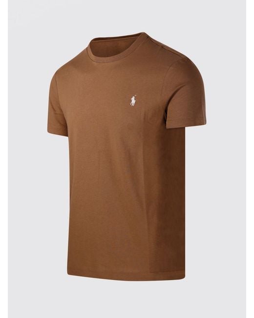 Polo Ralph Lauren Blue Pony Logo Cotton T-Shirt for men