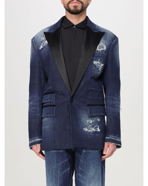 Americana Hombre DSquared² de hombre de color Blue