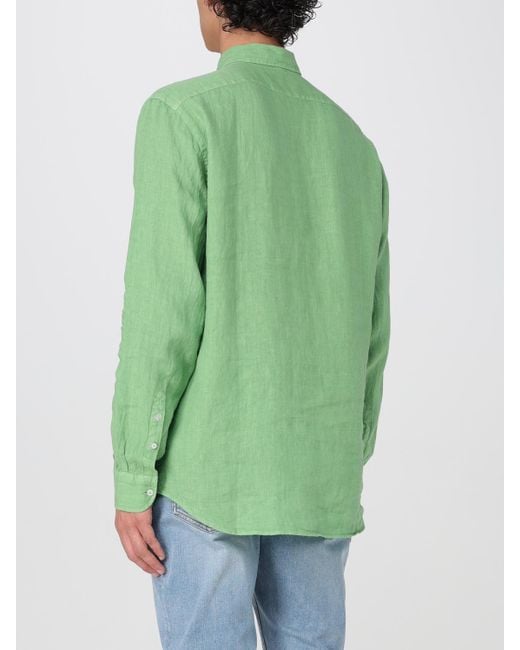 Brooksfield Green Shirt for men