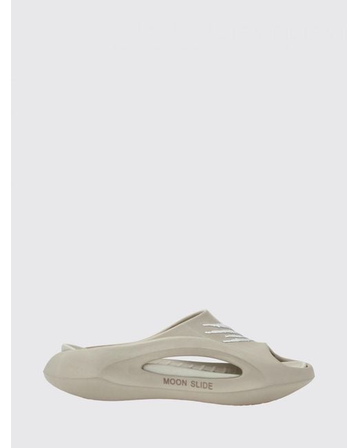 Philipp Plein White Rubber Sliders for men
