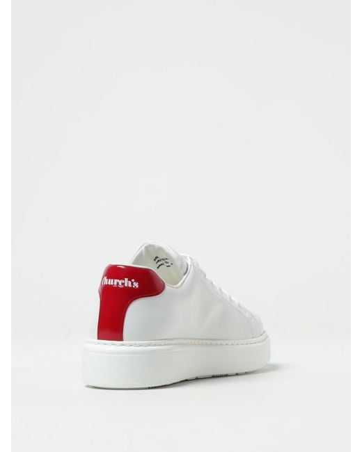 Baskets Mach En Cuir Church's en coloris White