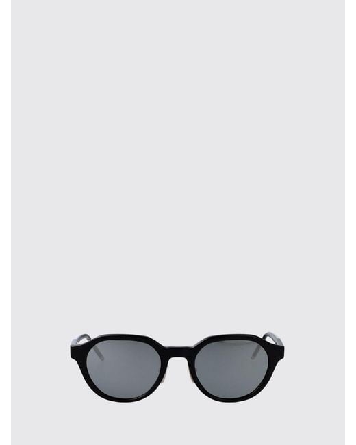 Thom Browne White Aviator Sunglasses for men