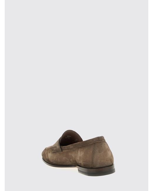 Santoni Multicolor Carlos Suede Loafers for men